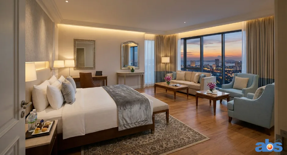 Luxury oceanfront suite with balcony in Miami